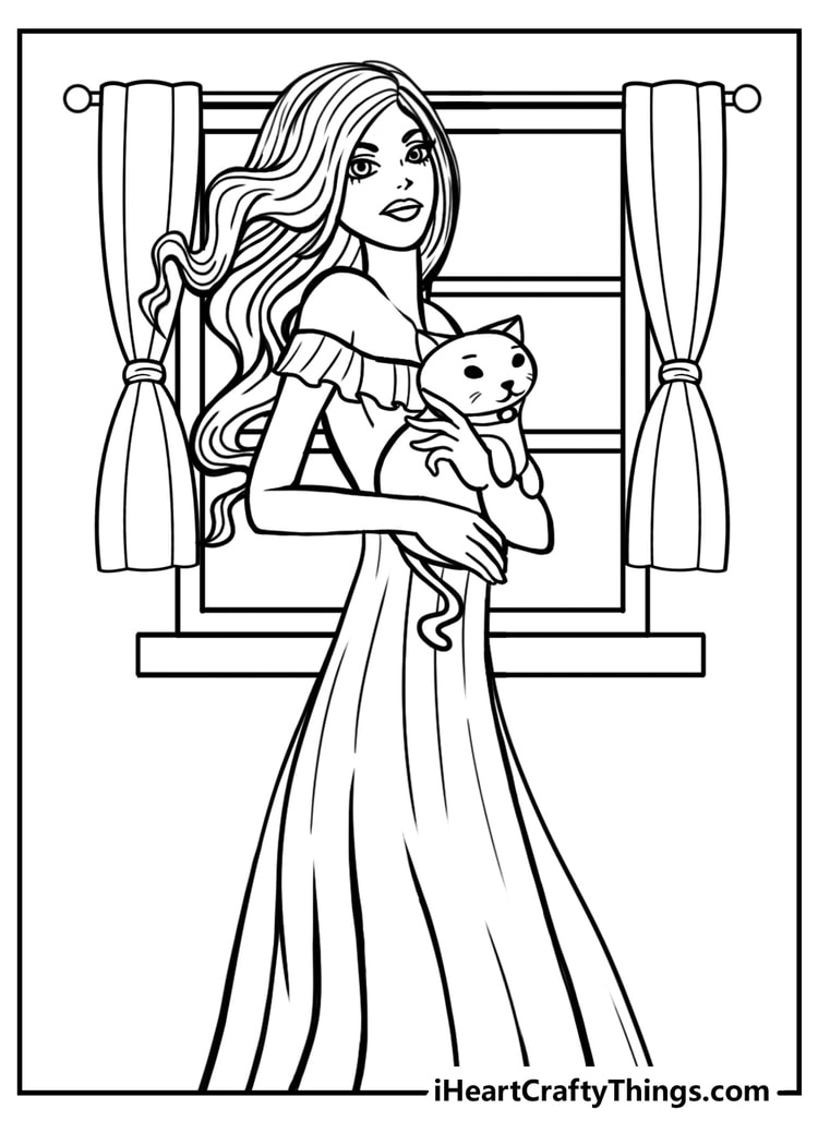 Princess coloring pages