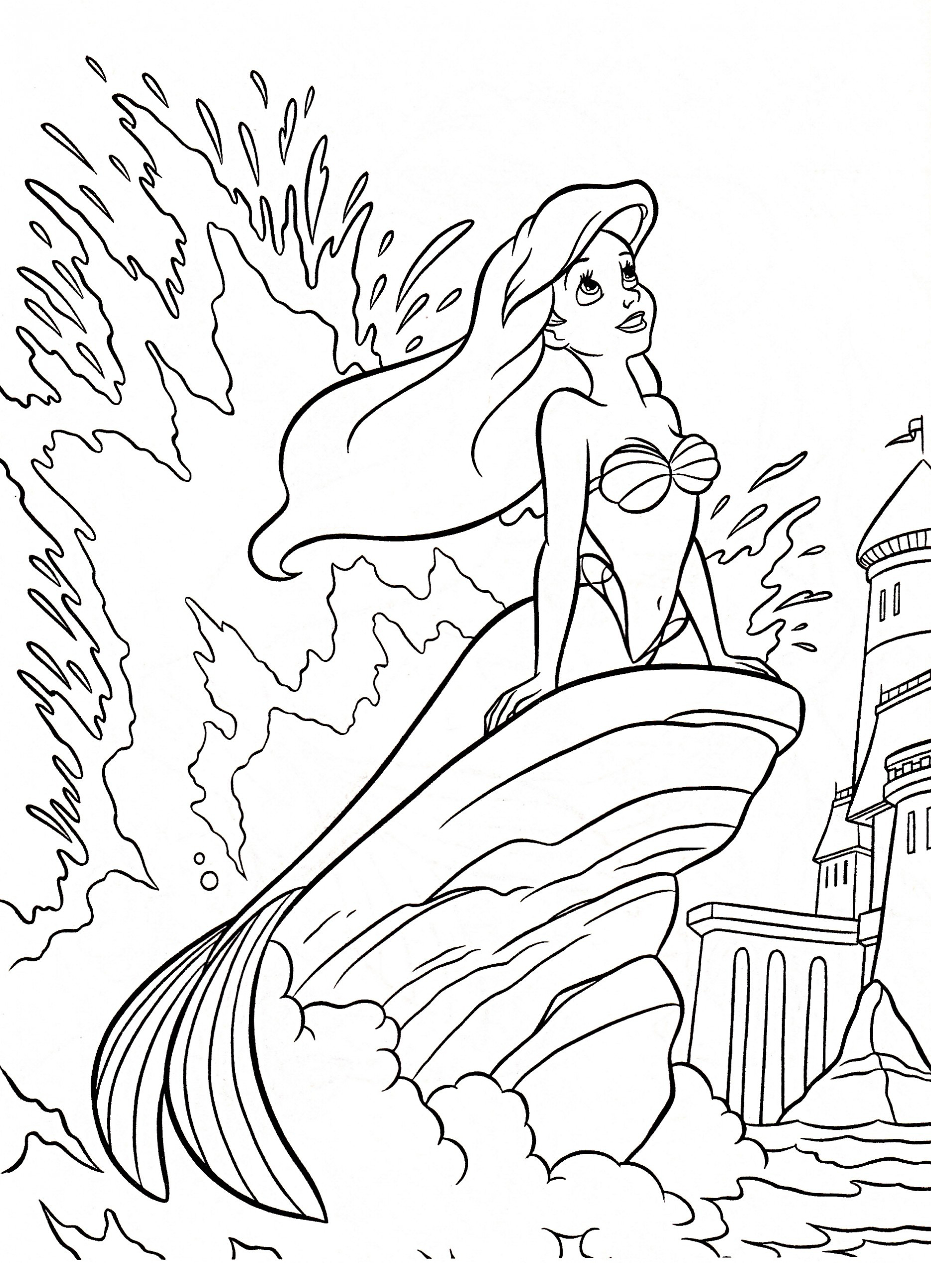 Disney coloring pages for adults