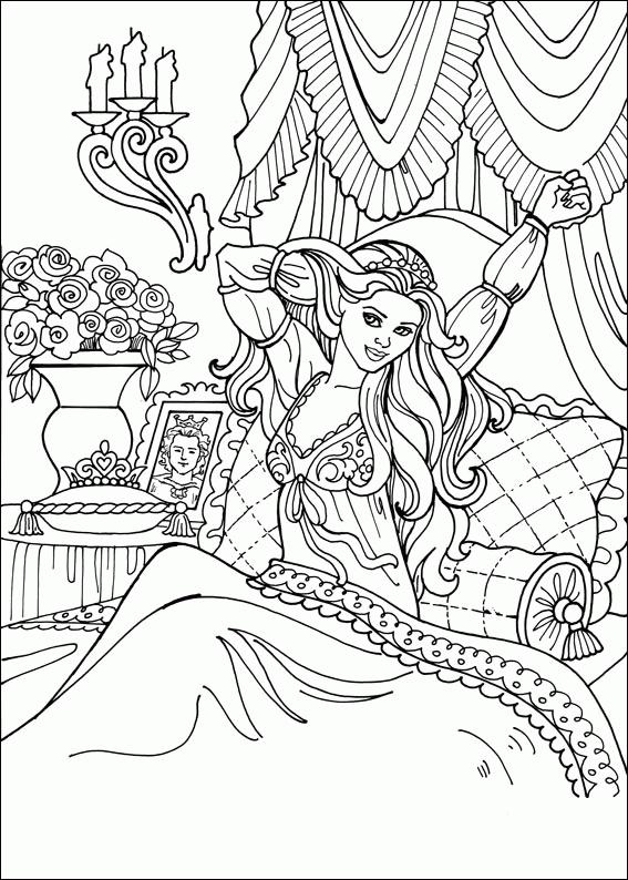 Printable coloring pages of princesses princess coloring pages cartoon coloring pages coloring pages