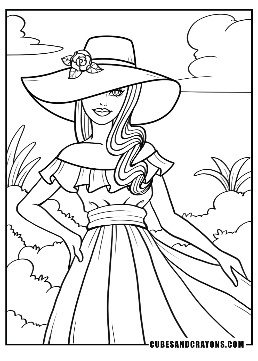 Princess coloring pages