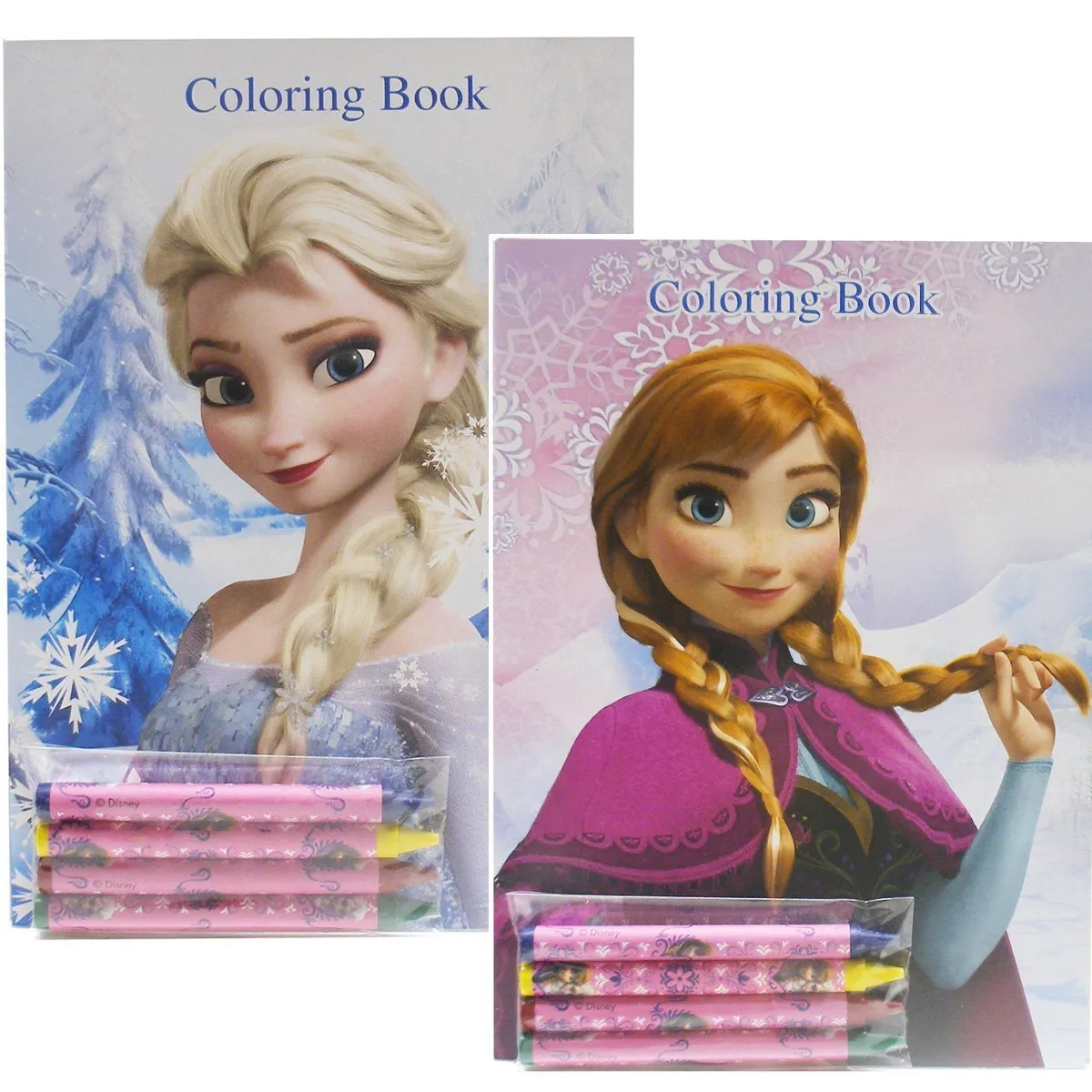 Disney frozen different coloring books elsa anna books