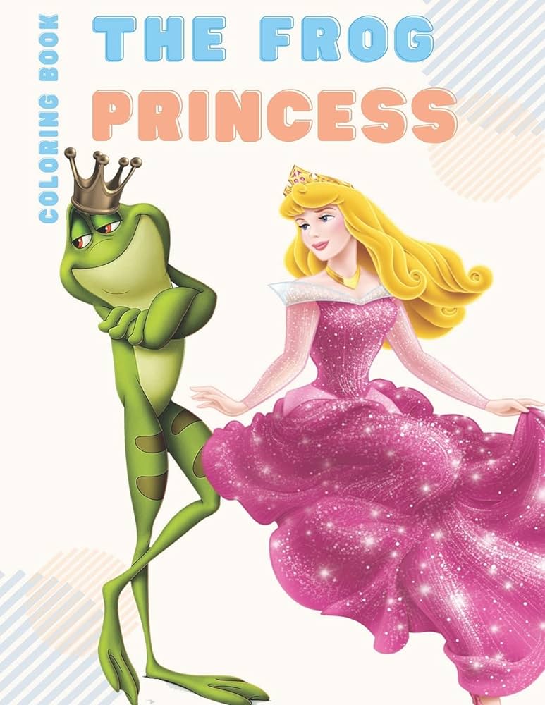 The frog princess coloring book the princess and the frog coloring pages color to relax princess adult coloring book mawana princess books