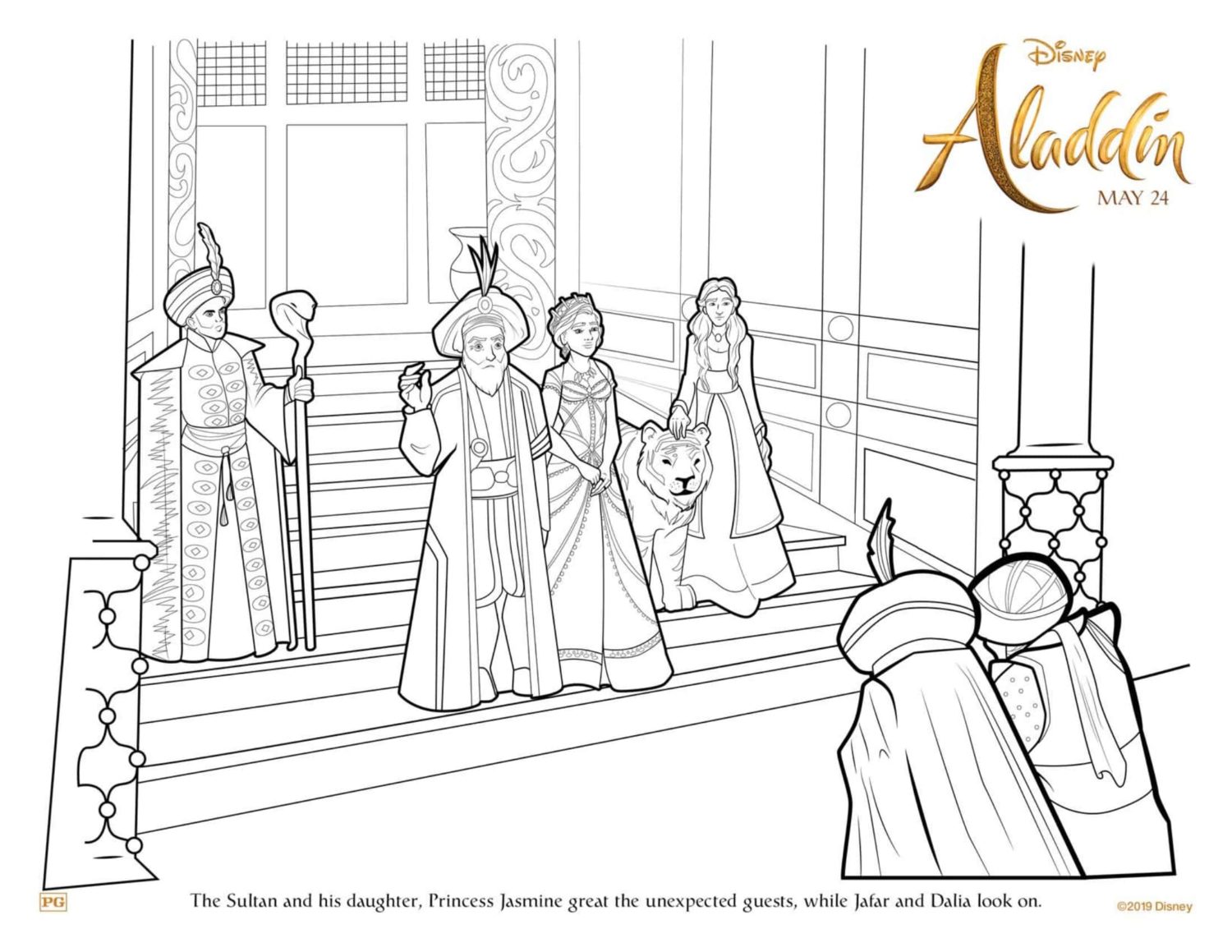 Aladdin coloring pages and activity sheets crazy adventures in parenting