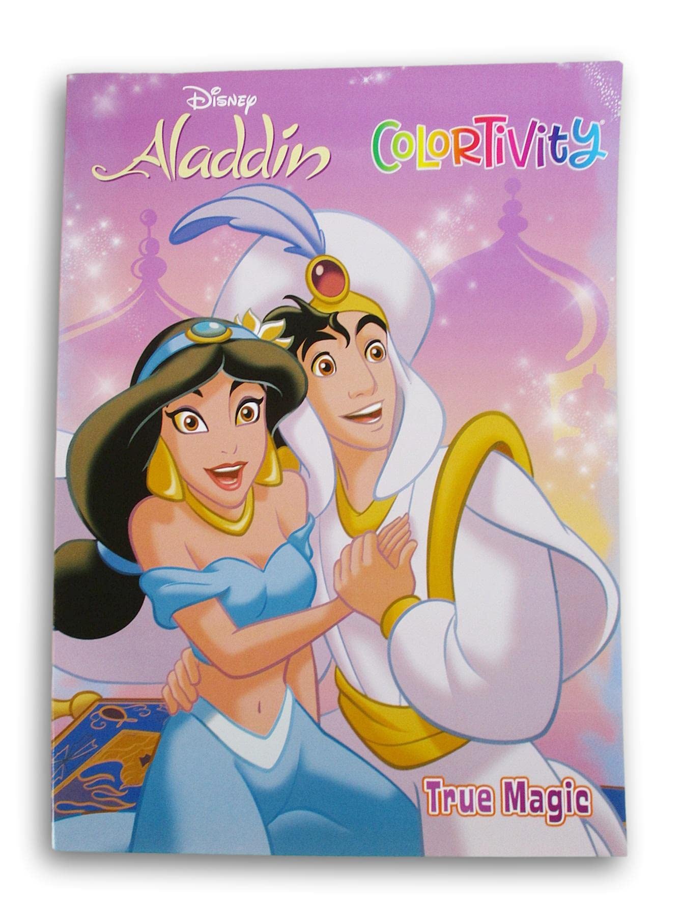 Jasmine aladdin coloring activity book colortivity