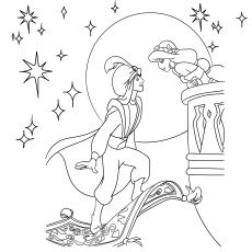 Top free printable princess jasmine coloring pages online