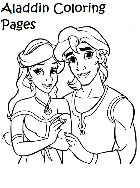 Aladdin coloring pages aladdin coloring pages free you caâ