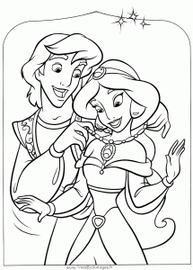 Aladdin and jasmine