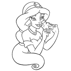 Aladdin coloring pages