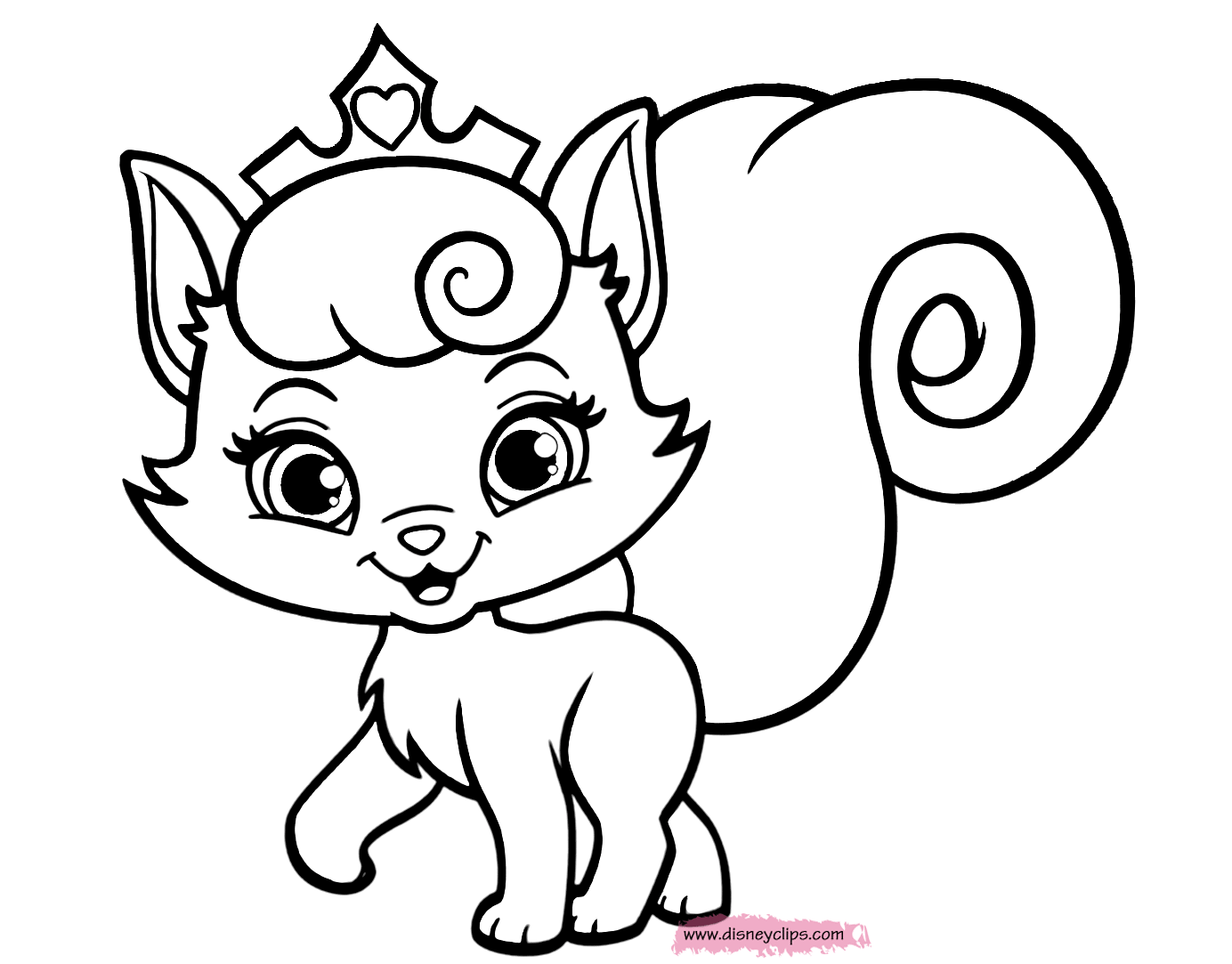 Free palace pets coloring pages â stuff parents need