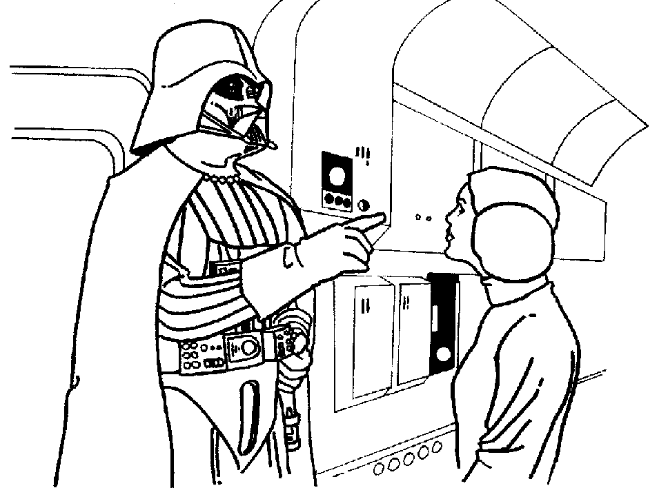 Princess leia coloring pages