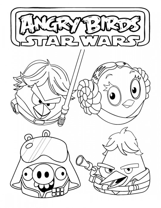 Princess leia coloring pages