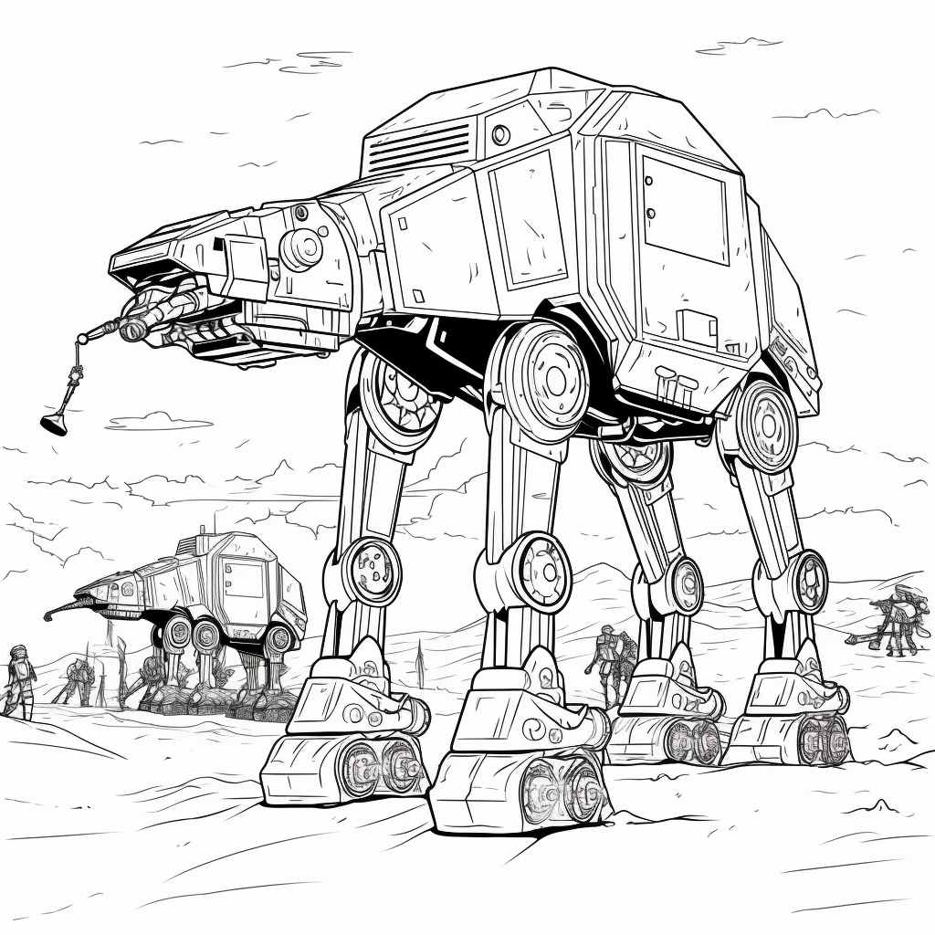 Printable star wars coloring pages for young padawans