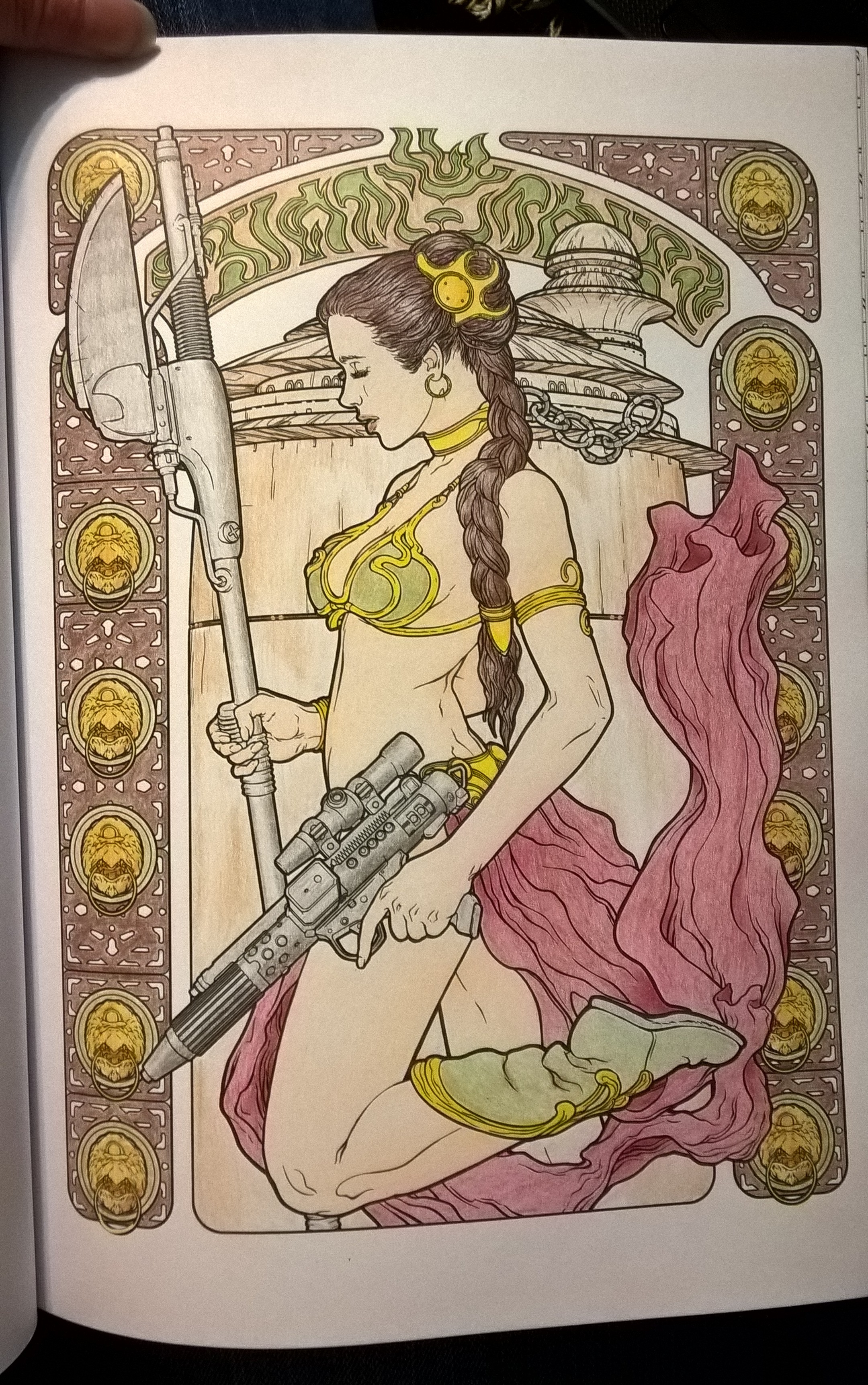 Fan art friday more star wars coloring book jedi by knight