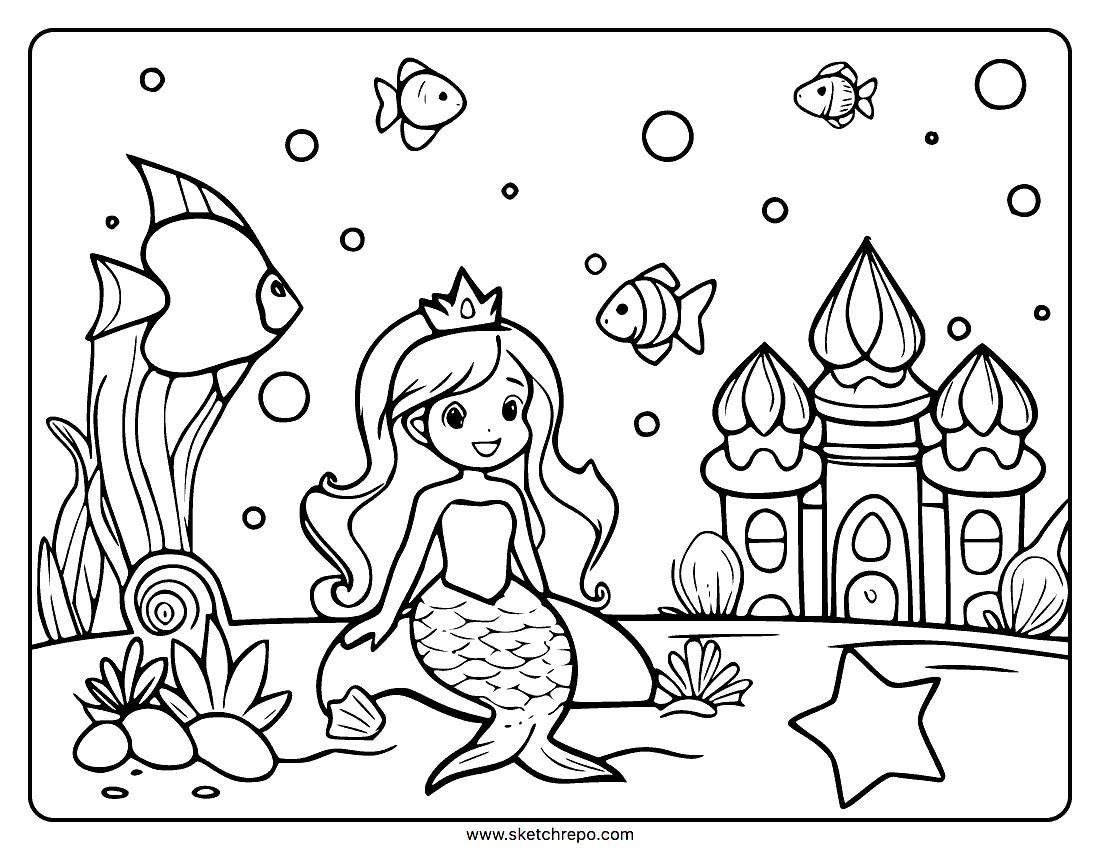 Princess coloring pages â sketch repo