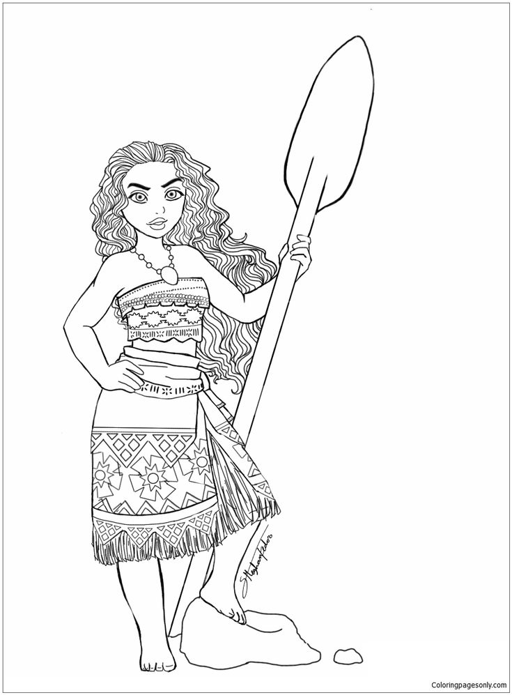 Moana princess coloring page disney coloring pages coloring pages moana coloring pages