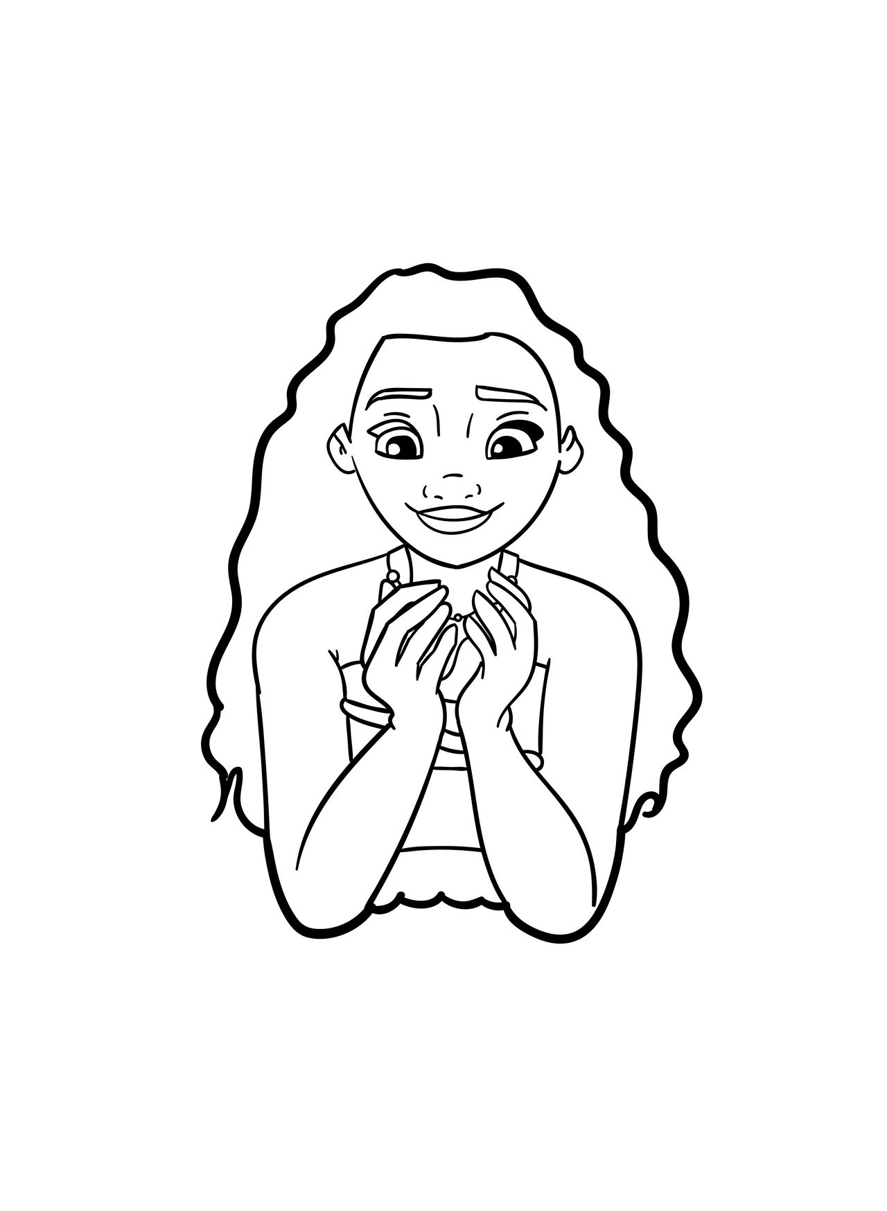 Moana coloring pages by coloringpageswk on