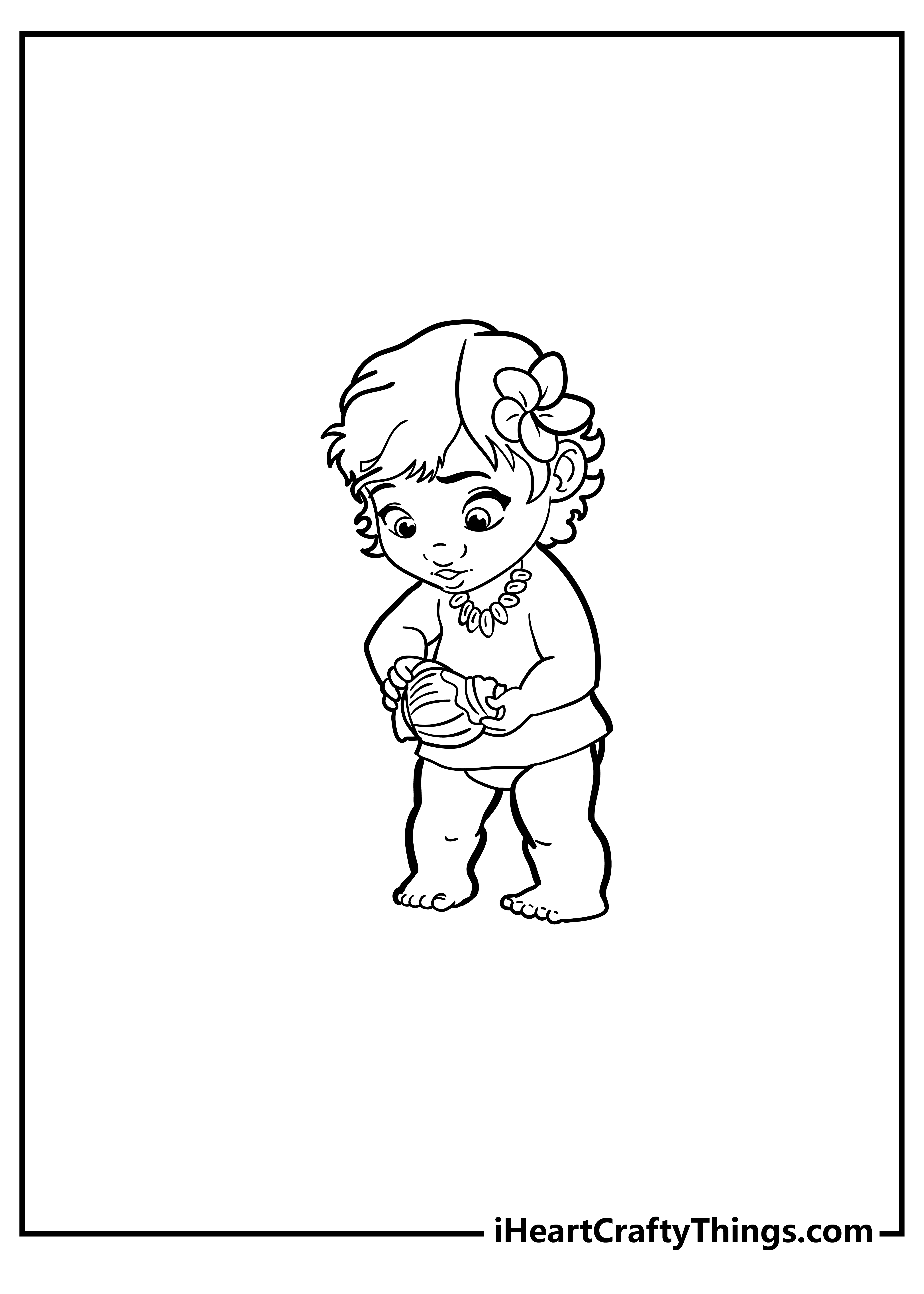 Moana coloring pages free printables