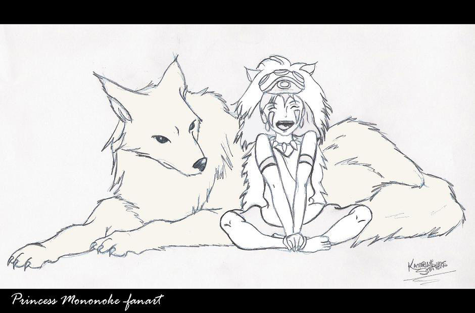 Princess mononoke by katthegrrreat on