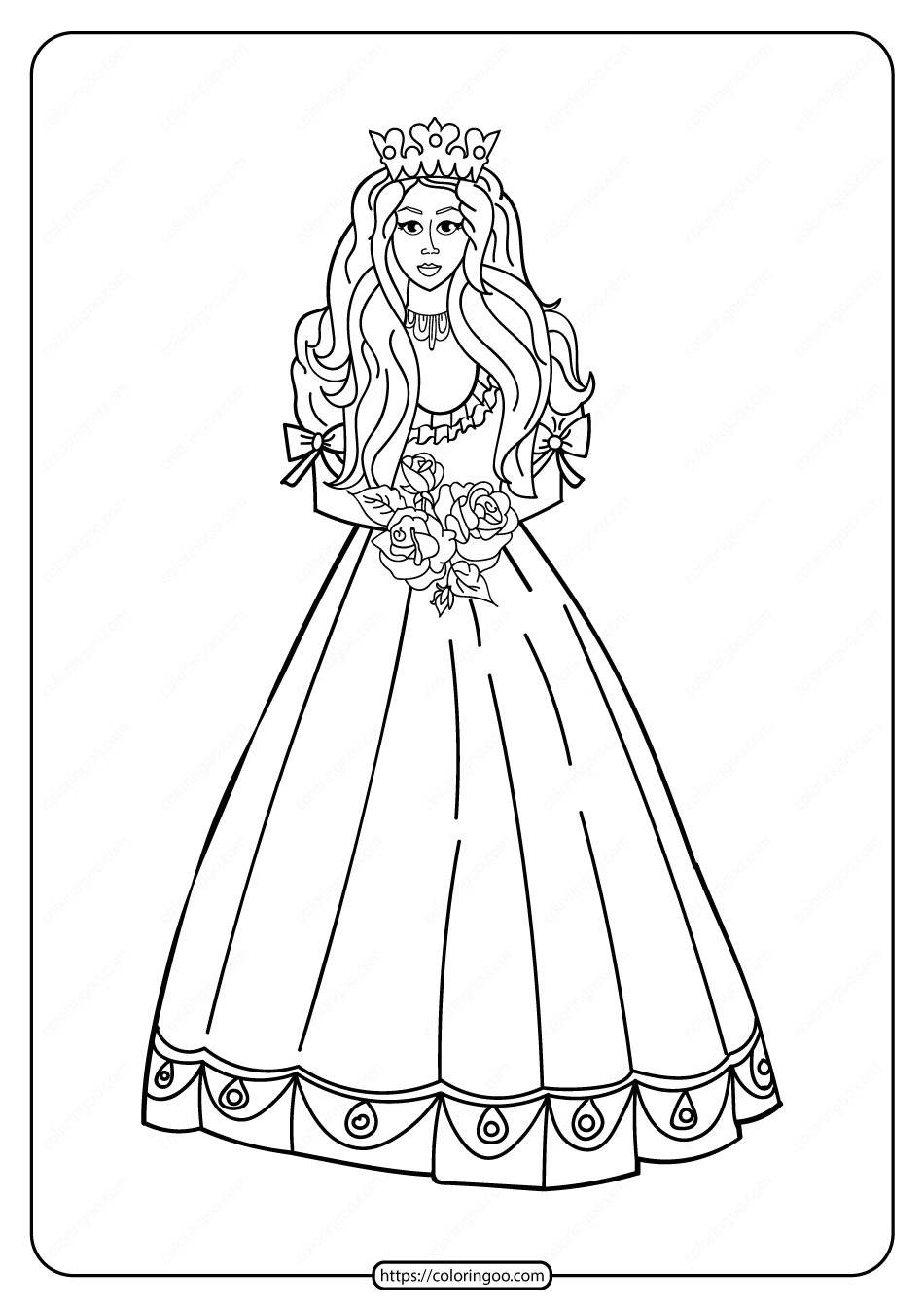 Free printable princess pdf coloring pages high quality free printable pdf coloring drawingâ princess printables princess coloring pages princess coloring