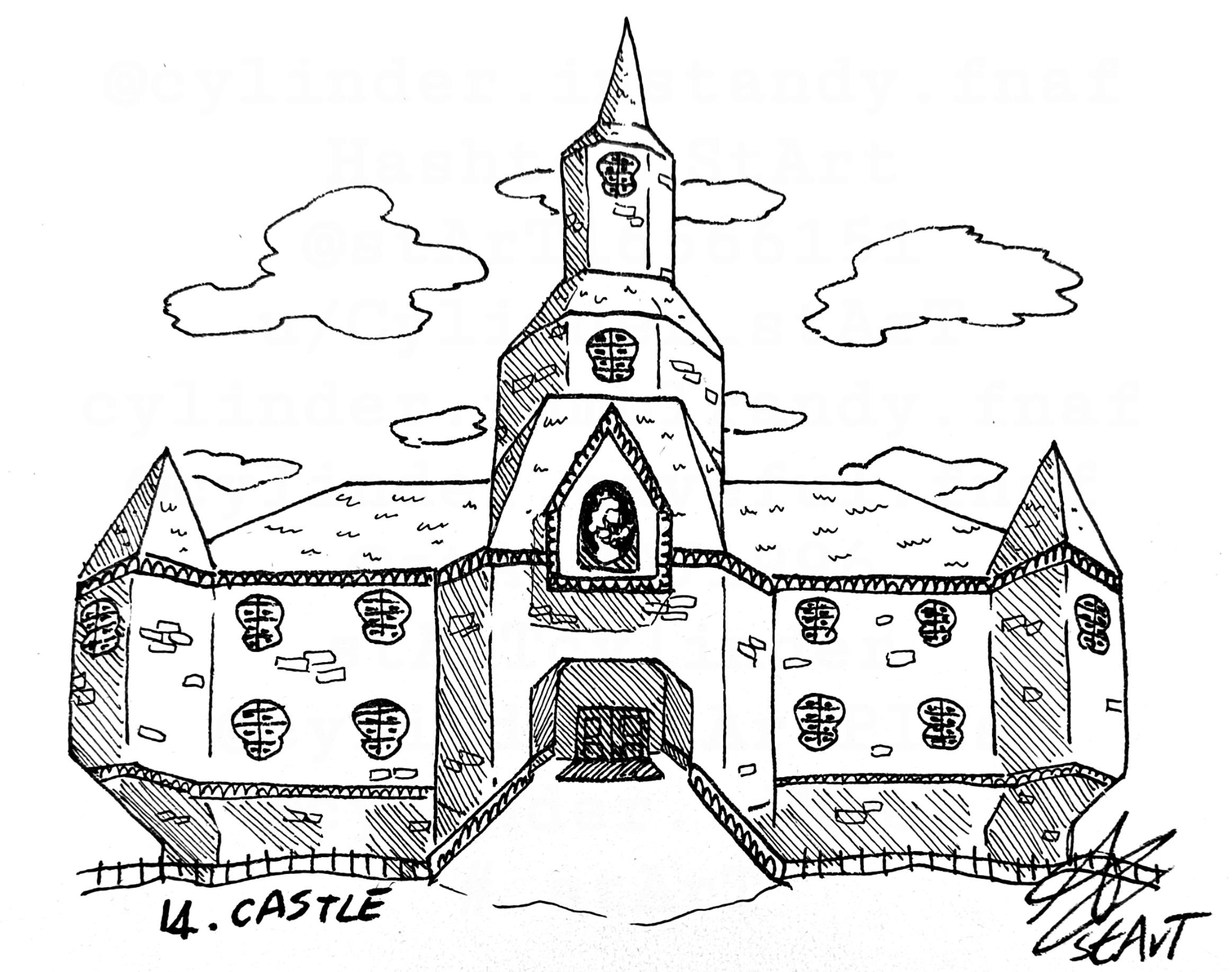 Day castle ð my draw rinktober