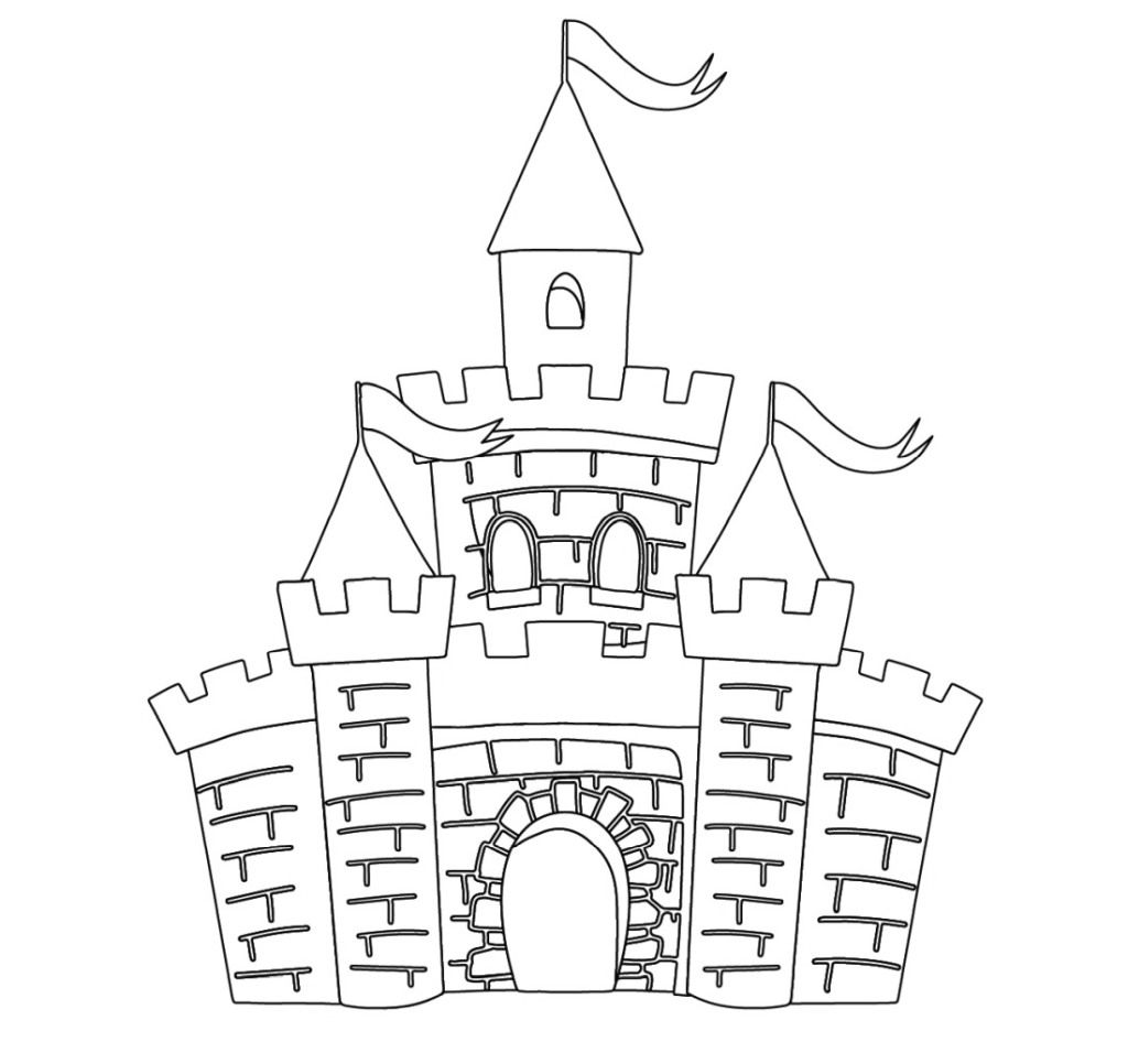 Princess coloring page