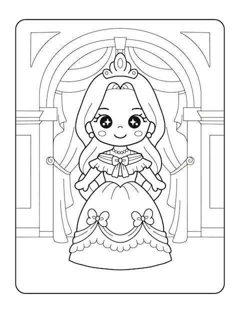 Princess coloring pages images