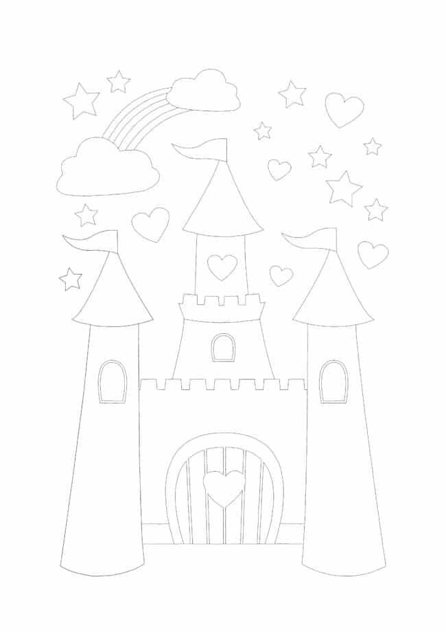 Princess coloring pages