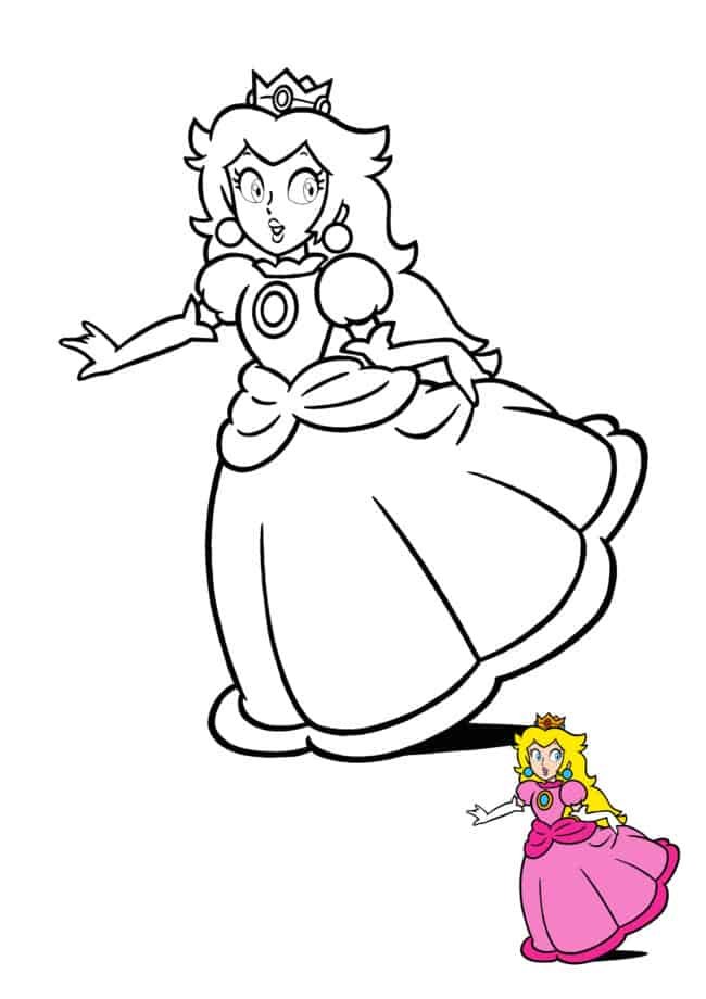 Mario coloring pages