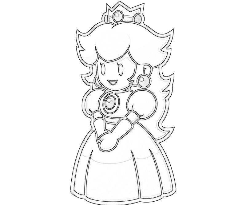 Princess peach peach cute