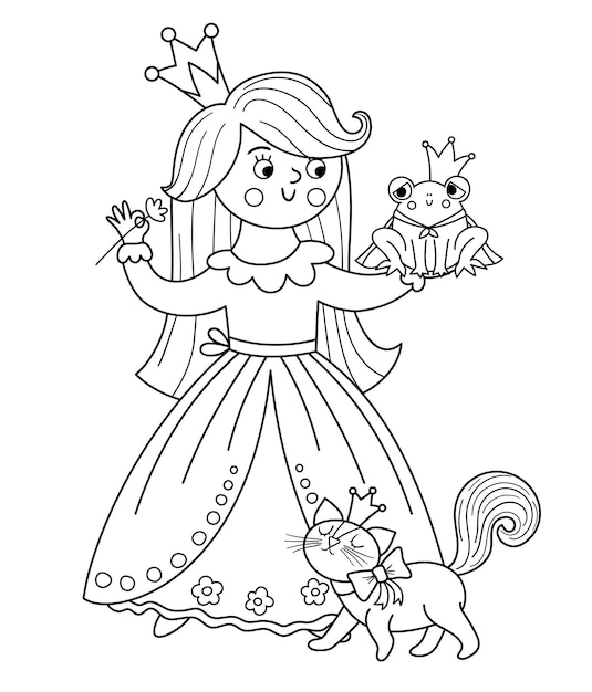 Princess coloring pages images