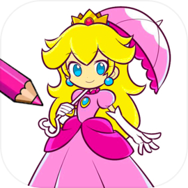 Princess peach doll coloring android s