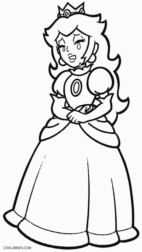 Printable princess peach coloring pages for kids coolbkids princess coloring coloring pages coloring pages for kids