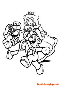 Mario coloring pages