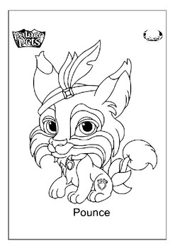 Coloring fun for kids printable princess palace pets coloring sheets pages