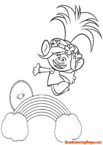 Trolls coloring pages