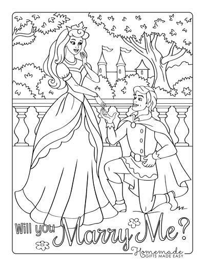 Free princess coloring pages for kids