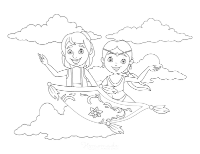 Free princess coloring pages for kids