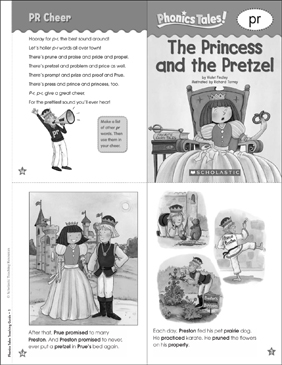 The princess and the pretzel pr phonics tale printable mini