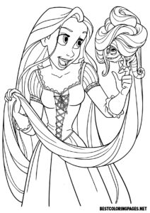 Princess coloring pages