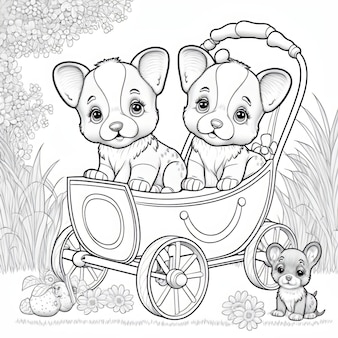 Princess palace pets treasure coloring pages pictures