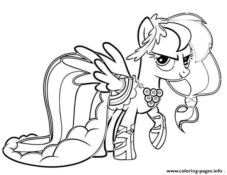 Print rainbow dash coloring pages my little pony coloring horse coloring pages coloring pages