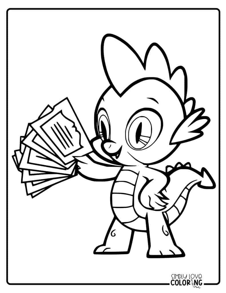 My little pony coloring pages free pdf printables