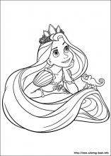 Tangled coloring pages on coloring