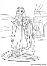 Tangled coloring pages on coloring