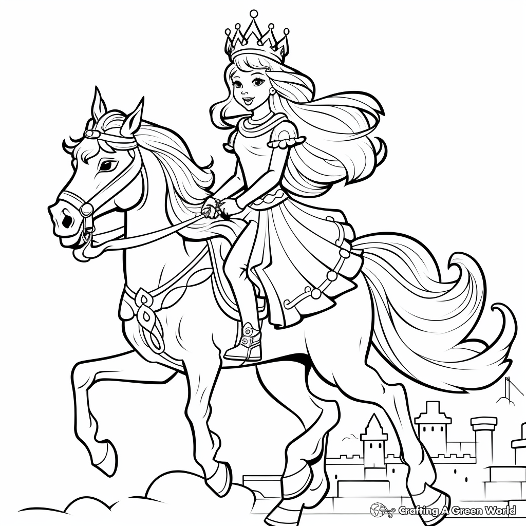 Unicorn pegasus coloring pages