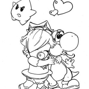 Rosalina coloring pages printable for free download