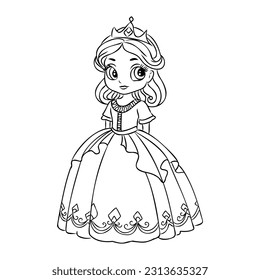 Princess colouring pages images stock photos d objects vectors