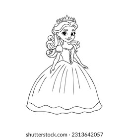 Princess colouring pages images stock photos d objects vectors