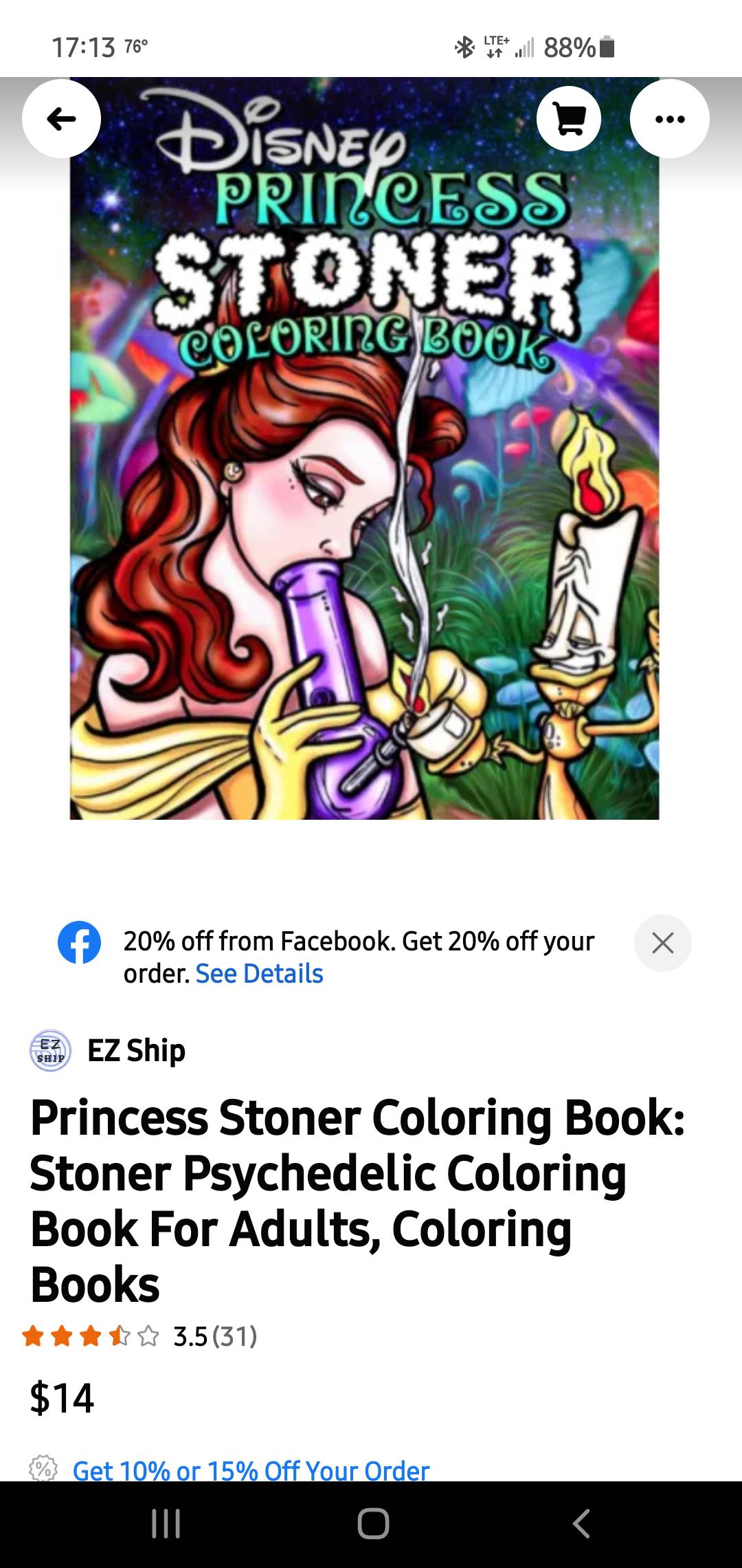 Disney princess stoner coloring book rstrangestproducts