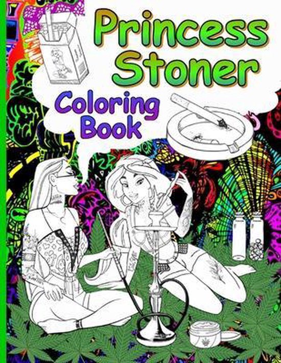 Princess stoner coloring book max gentry boeken